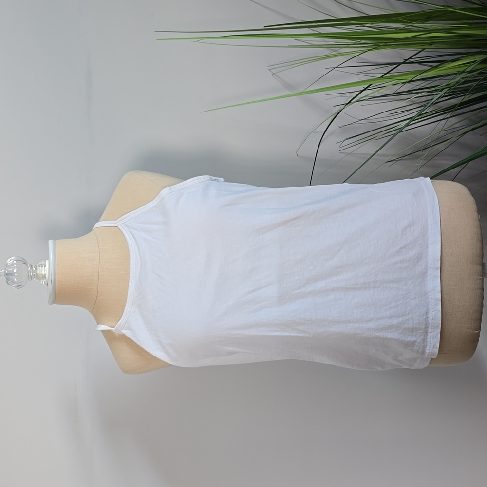 FRAME Le Mid Rise Cami in White